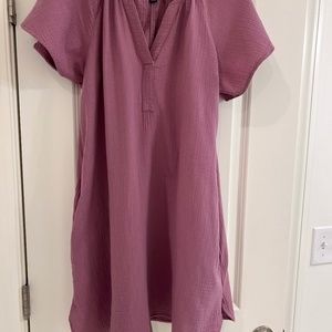 Universal Thread Tunic Dress Side Vents Side Pockets--Size Medium